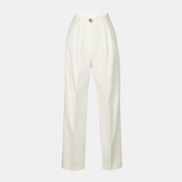 Yüksek Bel Gabardin Pantolon