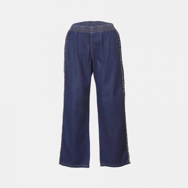 Troklu Denim Pantolon